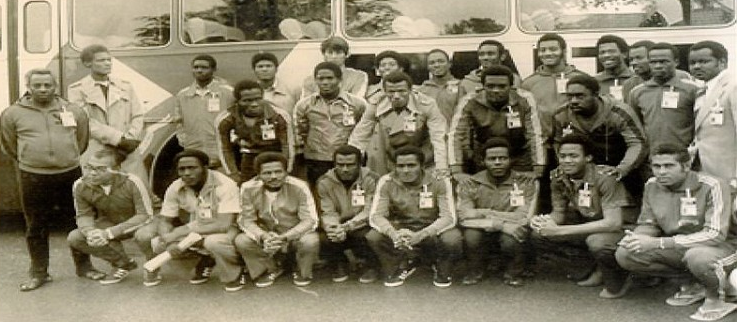 La sélection nationale de football de 1974