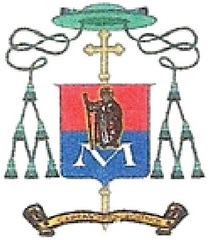 Les armoiries du diocèse